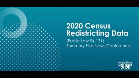 2020 Census Redistricting Data Public Law 94 171 Summary File News