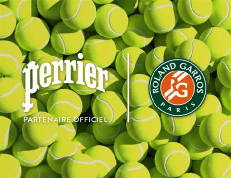 Sporsora Perrier Partenaire Officiel De Roland Garros Lance Une