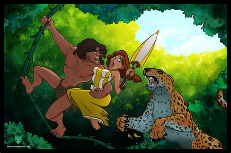 Tarzan And Jane By ChristopherDenney On DeviantArt