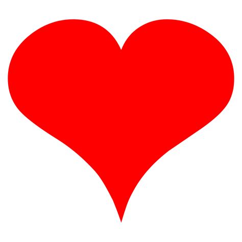 Red Heart Symbol On Transparent Background 18868335 Png