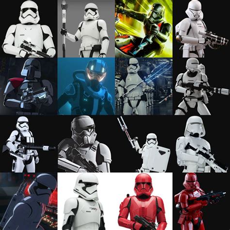 Every First Orderfinal Order Stormtrooper Variant Rstarwars