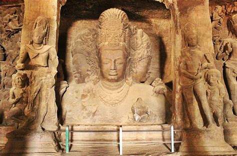 Ancient Complex Of Elephanta Caves In India Ancient Pages