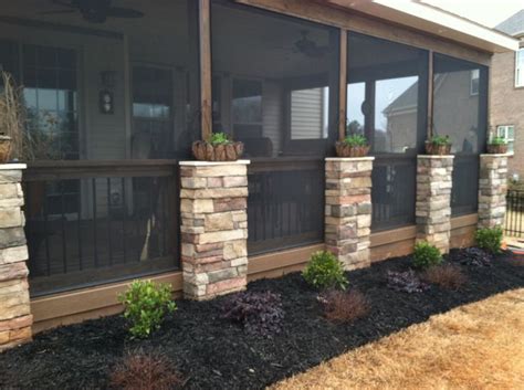 Maybe you would like to learn more about one of these? how to screen in a porch with columns | Screened porch ...