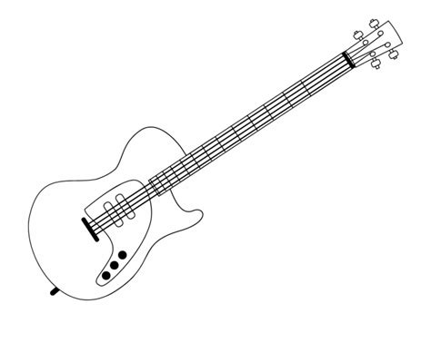 Free Bass Guitar Clipart Black And White Download Free Bass Guitar Clipart Black And White Png