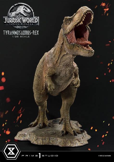 Jurassic World Fallen Kingdom Prime Collectibles Pvc Statue 138 Tyrannosaurus Rex 23 Cm Prime
