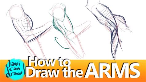 Figuring Out How To Draw The Arm Muscles And Armpit Youtube
