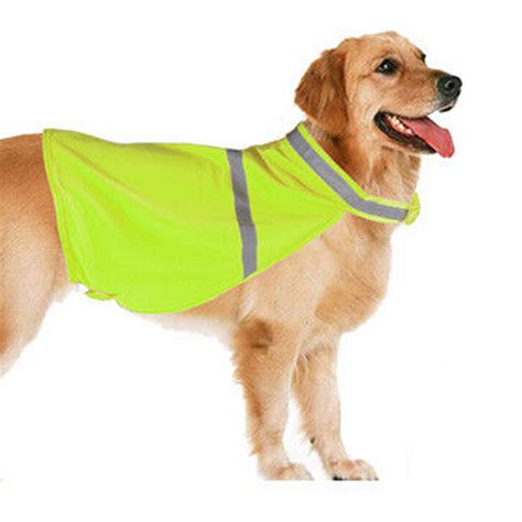 Sunisery Dog Safety Vest Small Large Pet Puppy Reflective Coat Clothes