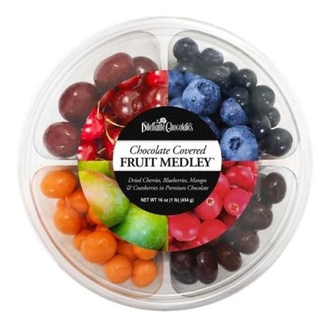 Chocolate Covered Fruit Medley Is A Tasty Concoction Of Deluxe