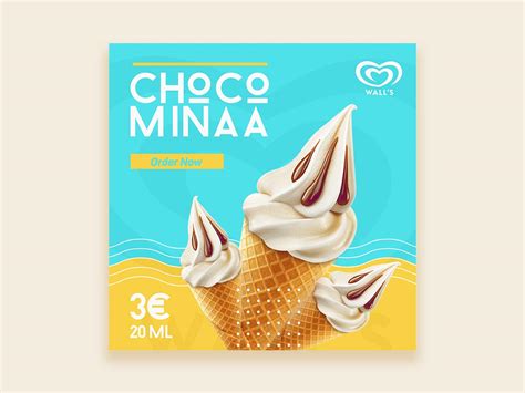 Ice Cream Social Media Templates Uplabs