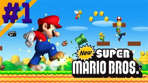 New Super Mario Bros O InÍcio Nintendo Ds Gameplay