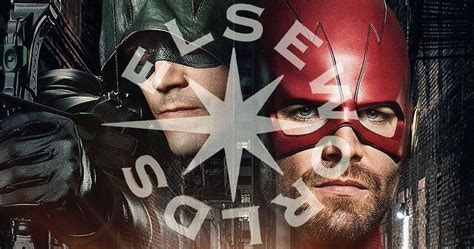 Arrowverse Elseworlds Crossover Photos Have Barry And Oliver Swapping Suits