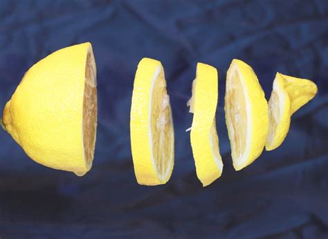 Sliced Lemon Slices Free Image Download