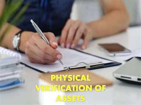 Physical Verification Of Asset Ppt