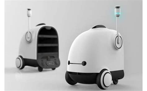 South Koran Startup Woowa Brothers Develops Food Delivery Robot