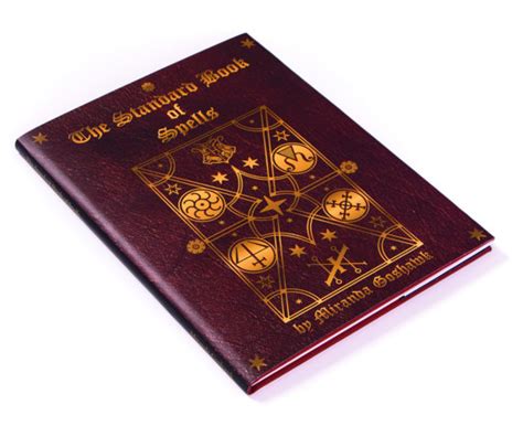 The Standard Book Of Spells By Miranda Goshawk Hogwarts Library