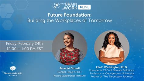 Your Brain At Work Live Presents Future Foundation Building The