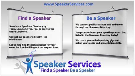 Speaker Services Speaker Directory