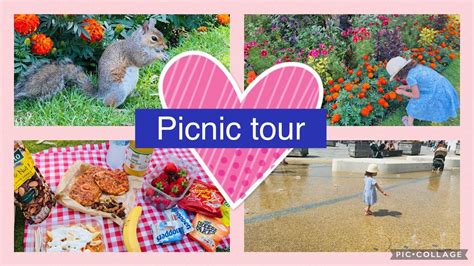 Picnic 🧺 Tour 🇬🇧💐79 یه پکنیک عالی 🇬🇧🥰💜bournemouth Park Picnic پکنیکولاگ Youtube