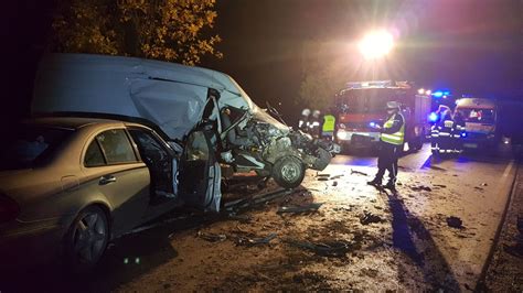 Ełk Wypadek na trasie Bogusze Grajewo Aktualności Policja