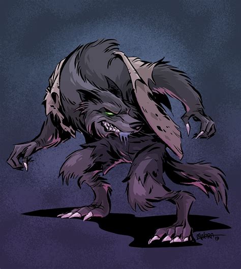 Werewolf By Malara On Deviantart Werewolf Drawing Werewolf Art Magical