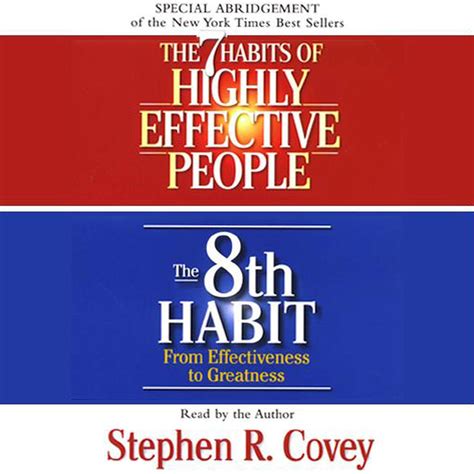 Download The 7 Habits Of Highly Effective People And The 8th Habit Abridged Audiobook By Stephen