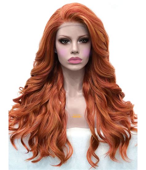 Ginger Wavy Lace Front Wig Lace Front Wigs Uk Star