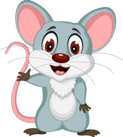 Cute Cartoon Mouse — Stock Vector © Clairev 9875436