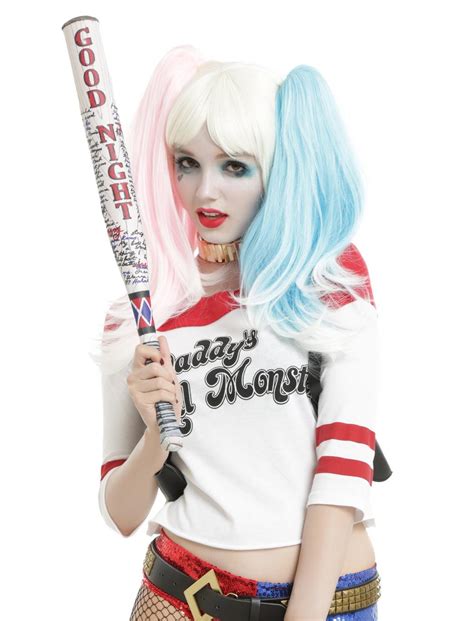 Dc Comics Suicide Squad Harley Quinn Cosplay Baseball Bat Hot Topic