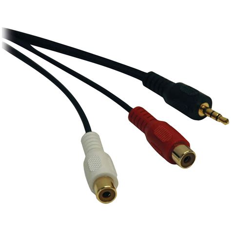 53,833 results for 3.5mm stereo audio cable. Tripp Lite 3.5 mm Stereo to 2 RCA Splitter Adapter Cable ...