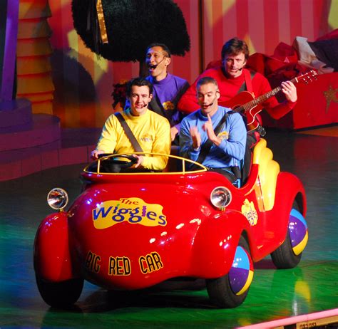 Wiggles The Big Red Car The Wiggles In The Big Red Car Flickr