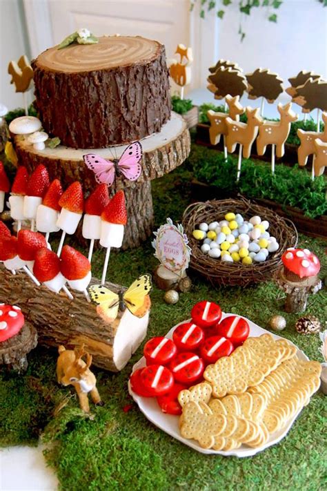 Karas Party Ideas Woodland Fairy Party Karas Party Ideas