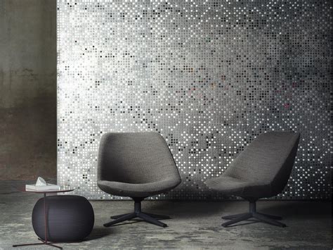 Metal Total Look For Wall Covering The New De Castelli Collections At