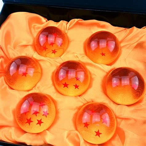 35cm Dragon Ball 1 Set 7 Stars Crystal Ball Set Of 7 Pcs Dragon Ball Z