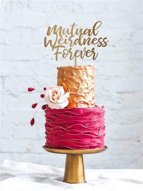 28 Unique Wedding Cake Toppers Available On Etsy