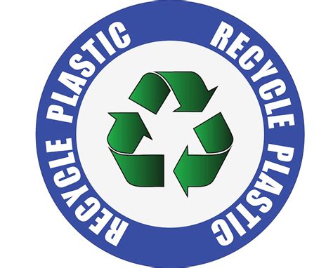 Recycle Plastic Sign Floor Sign Creative Safety Supply