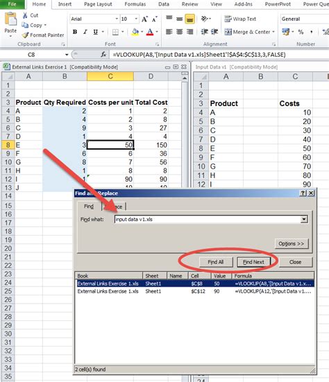 Linking to other workbooks is a very common task in excel, but sometimes you might find yourself with a workbook that has links you can't find even though excel tells you they exist. How to find cells with external links in Excel ...