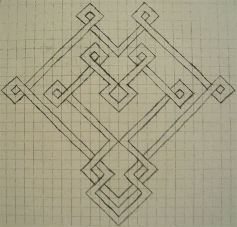 Celtic Graph Paper Heart By Tattoofuzzy Graph Paper Designs Graph