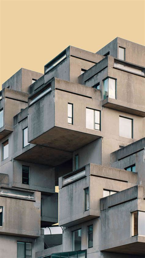Concrete House Iphone Wallpaper On Inspirationde