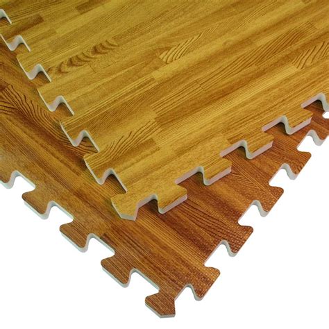 Wood Foam Tiles Faux Wood Foam Floors Basement Flooring