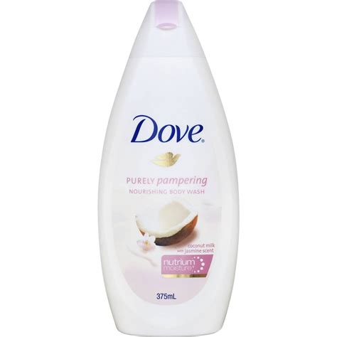 Dove Pampering Body Wash Coconut And Jasmine 375ml Woolworths
