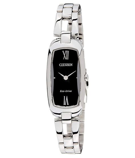 Citizen Stainless Steel Rectangular Womens Watch Price In India Buy