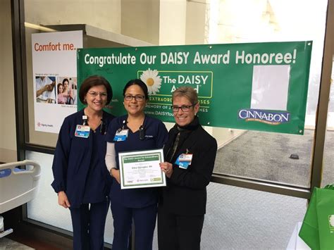 Dignity Health Nurse Receives Daisy Award Daily Democrat
