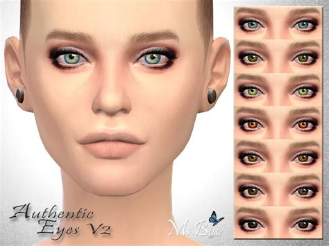Ms Blues Authentic Eyes V2 Ms Blue Sims Sims 4 Update