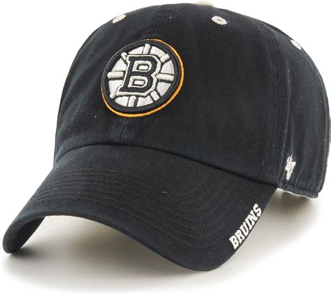 Nhl Boston Bruins Embroidered Relaxed Fit Cotton Twill Cap