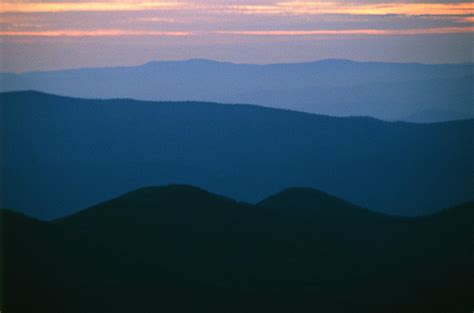 Sunset Over The Blue Ridge Mountains Photograph By Raymond Gehman