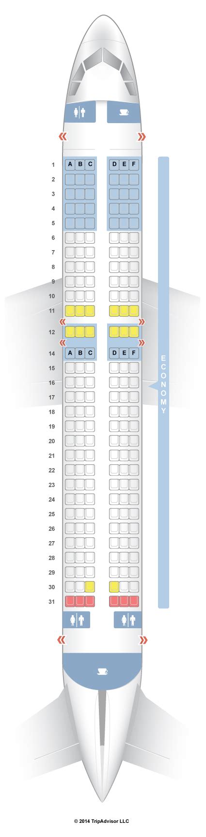 Seating details seat map key. SeatGuru Seat Map AirAsia Airbus A320 (320)