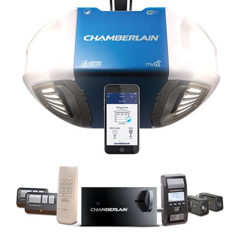 The chamberlain myq universal garage door controller is designed to work with most major brands of garage door openers manufactured after. Chamberlain Ultimate Security Bundle: The Ideal Garage ...