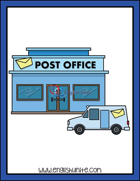 Post Office Building Clipart