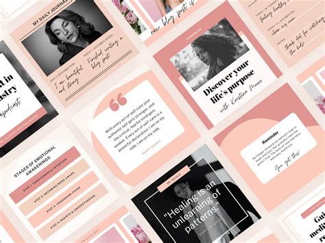 Instagram Post Templates For Canva Editable Templates Fashion Hot Sex