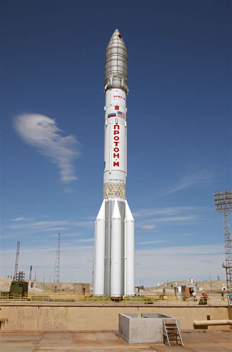 Proton Rocket Returns to Baikonur Launch Pad for Long-Awaited Comeback ...